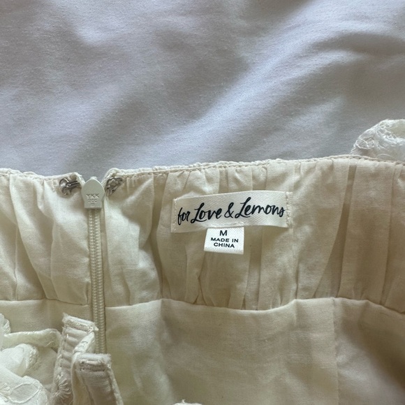 For Love & Lemons Morgan Mini Dress - Picture 4 of 5